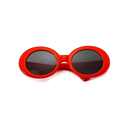 FUXIU Sonnenbrille für Herren, Haustier-Sonnenbrille, kleine Hunde, klassisch, Retro, runde Brille, Partybrille, lustige Sonnenbrille, Cosplay-Kostüm-Accessoire von FUXIU