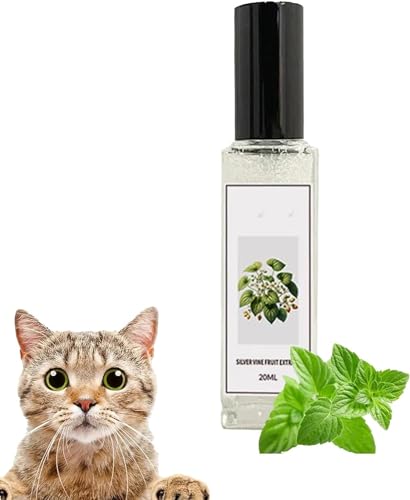 Herbal Cat Joy Spray, Katzenminze-Spray für Katzen, Catnip Spray for Cats Katzentrainingsspray mit Katzenminze, Katzenkratzspray-Nebel Transparentes Verhaltensspray für Katzen und Kätzchen (1 Stück) von FUXNGZI