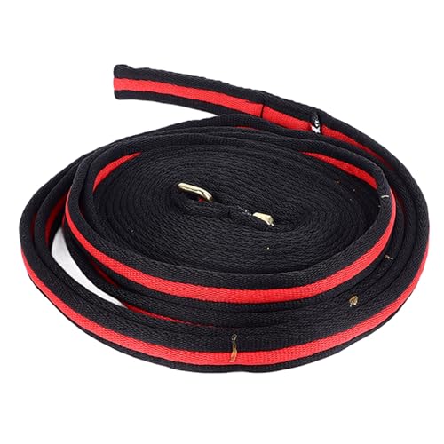 FUZHUI Horse Lunge Line with Rotate Snap Heavy Duty Tensile Rope Ideal for Horse Training Competition and Daily Traction 8.7yd Polyester Material Includes Iron Snap von FUZHUI