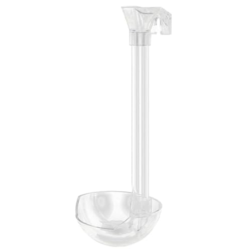 FUZYXIH 1 Set Aquarium Glas Fütterung Rohr Schüssel Aquarium Garnelen Aquarium Glas Fütterung Werkzeuge Klar Garnelen Topf Garnelen Fütterung Rohr von FUZYXIH