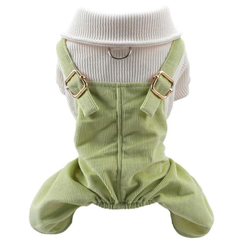 FUZYXIH Hunde Overalls Vierbeiniger Overall Für Mittelgroße Kleine Hunde Hunde Outfits Haustierkleidung Kostüm Mit Knopf Hundekleidung Für Mittelgroße Hunde Und Mädchen von FUZYXIH