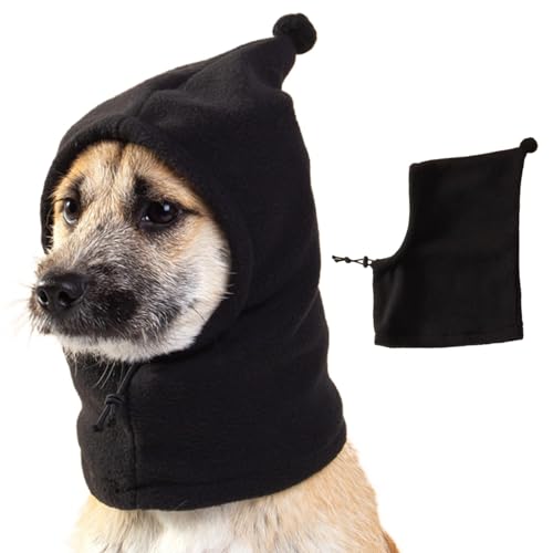 2 Stück Beruhigende Ohrenschützer Für Hunde - Hunde Hals Und Ohren Wärmer, Hunde Snood Kopfband, Hund Snood Hund Gehörschutz, Hündohr Muffs Noise Protection, Haustier Ohrenklappe Kopfwickel von FVPKYUR