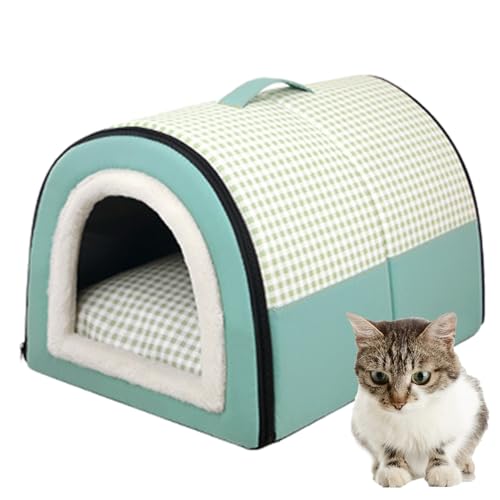 32x35x45cm Plüsch Hundehütte Bett - Haustier Warm Bett, Warme Höhle Schlafnest Bett, Haustierhaus Für Den Innenbereich, Katzenhöhle Katzenhaus, Haustier Haus Und Sofa Für Katzen Und Hunde von FVPKYUR