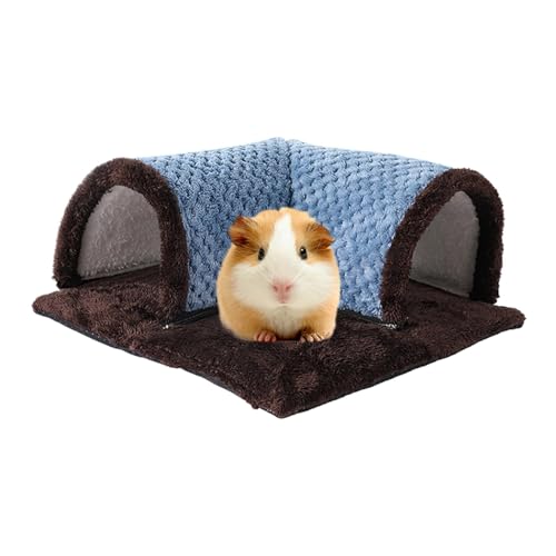 FVPKYUR 35x35x15cm Kleintier Hasentunnel, Hamster Tunnelbett, Hamster Warmes Bett Tunnel, Meerschweinchen Tunnel, Kleintieraktivitätstunnel Spielzeug, Kaninchen Tunnel, Bunny Tube Nestbett von FVPKYUR