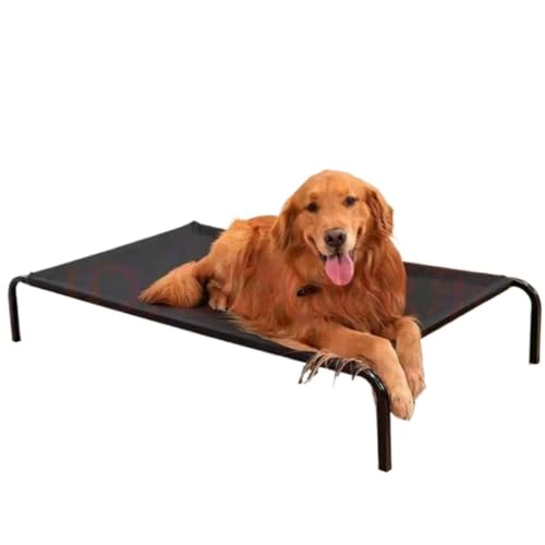 FYSXCXS Haustierbett Haustierbett Hundebett Zwinger Hundecampingbett Abnehmbares und waschbares Hundebett for Golden Retriever Haustierbedarf Erhöhtes Haustierbett(M) von FYSXCXS