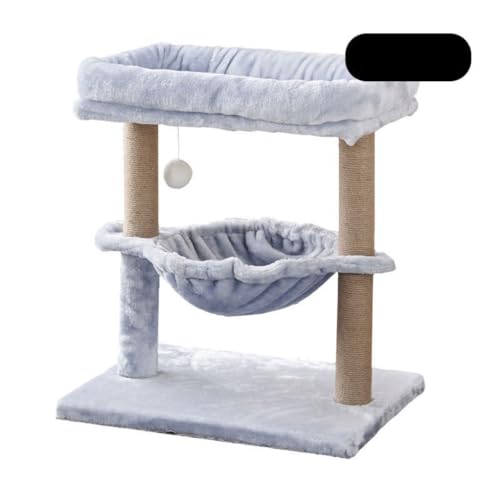 FYSXCXS Klettergerüst für Katzen Indoor Katzenständer, Haustierbedarf, Katzenkletterständer, Katzennest, Katzenbaum, einteiliger Katzenkratzbaum, universell for Katzen Einfach zu Montieren(E) von FYSXCXS