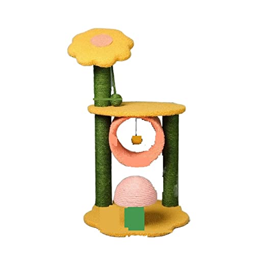 Katze Scratcher Katze Turm Jump Spalte Scratcher Für Katzen Klettergerüst Blume Katzen Baum Haus Fangen Bord Haustier Möbel Haustier Spielzeug von FaLkiN