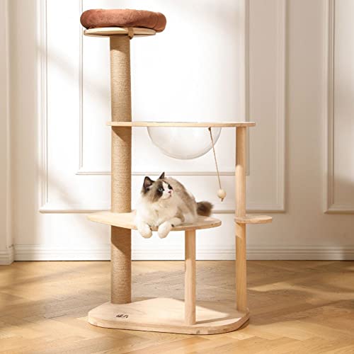 Katzen Erwachsener großer großer Katzenturm Giant XXL mit Scratchboard Climbing Activity Center mit Drop Ball und Feline Platform von FaLkiN