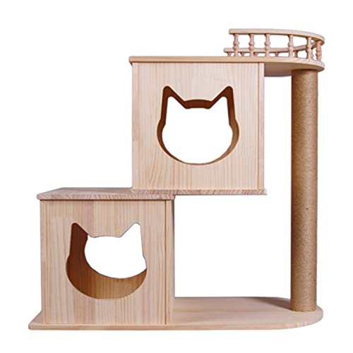 Katzen-Wandregale, Stufen, Katzen-Wandregale und Sitzstangen für den Innenbereich, Katzen-Aktivitätszentrum, Spielhaus zum Schlafen, Spielen und Klettern der Katze von FaLkiN