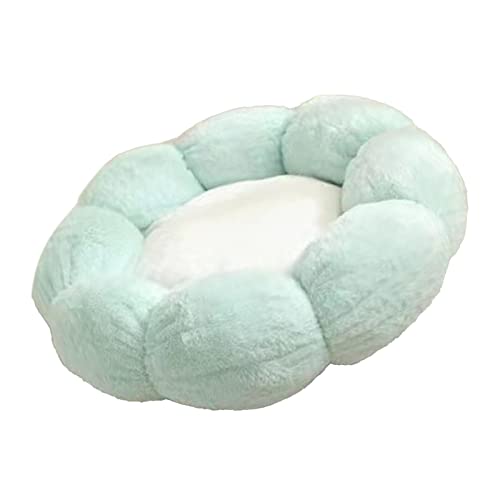 Fabater Hunde- und Katzenbett, Blumenform, Hundekissenbett, Niedlich, Weich, Rund, für Hunde, für Haustiere, für Balkon und Zuhause (Durchmesser 55 cm (innerhalb von 9 kg)) von Fabater