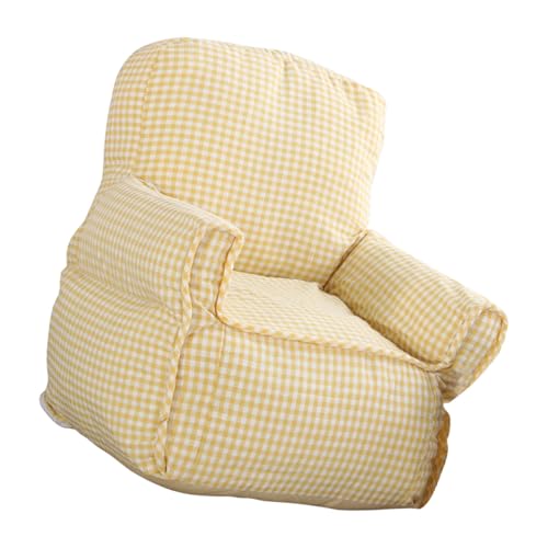 Fabater Hundesofa, Hautfreundliches Haustiersofa, Weiche, Waschbare PP-Baumwolle, Sommerlich Bequem für Katzen (Yellow) von Fabater