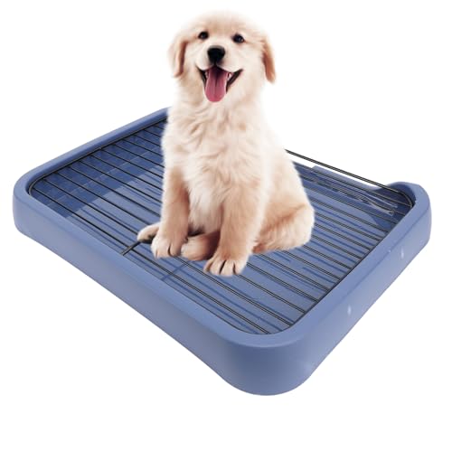 Fabater Hundetöpfchen-Toilette, 45,7 X 35,8 X 5,1 cm, für den Innenbereich, kein Auslaufen, kein Verschütten, Gitter-Trainingstoiletten-Töpfchen für Kleine und Mittelgroße Hunde von Fabater