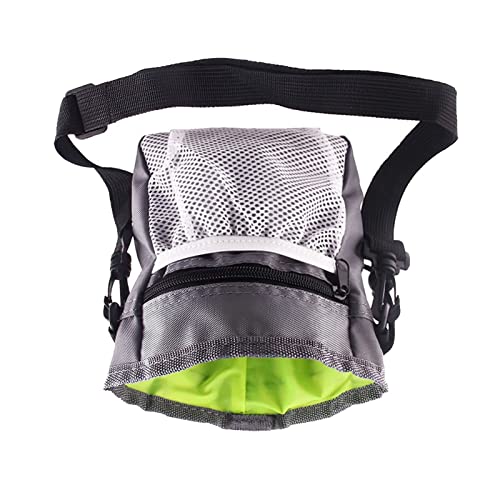 Fabater Hundetrainingstasche, Verschleißfeste Haustier-Snacktasche, Sicherheitsschnalle, Vielseitig Einsetzbar, Große Kapazität für Katzen, Haustiere, Spaziergänge, Camping (Gray) von Fabater