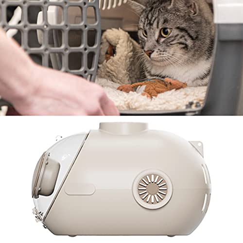 Haustierträger, 24 L, Großer Raum, Bequem, Atmungsaktiv, Raumkapsel, Katzenträger, Einzelschulter, Eingebauter Ventilator für Katzen auf Reisen (24L) von Fabater