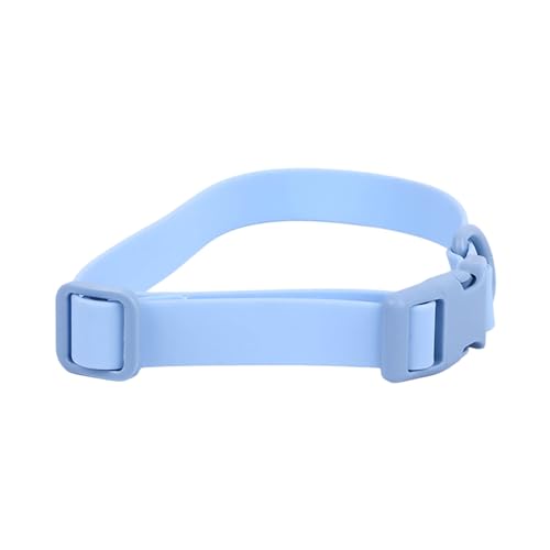 Hundehalsband, Wasserdichtes PVC-Halsband, Verstellbar, Leicht, Weich, Katzenfreundlich (31–50 cm/12,2–19,7 Zoll verstellbar) von Fabater