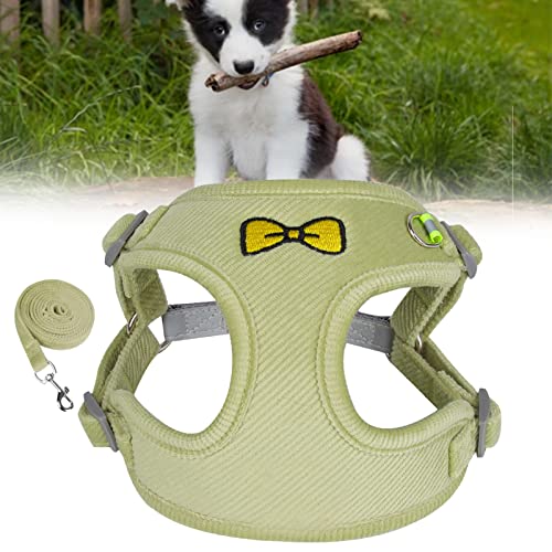 Kleines Hundegeschirr, Legierung, D-Ring, Bequem, Hautfreundlicher Stoff, Reflektierendes Hundegeschirr mit 3D-Austrittsmuster (M) von Fabater