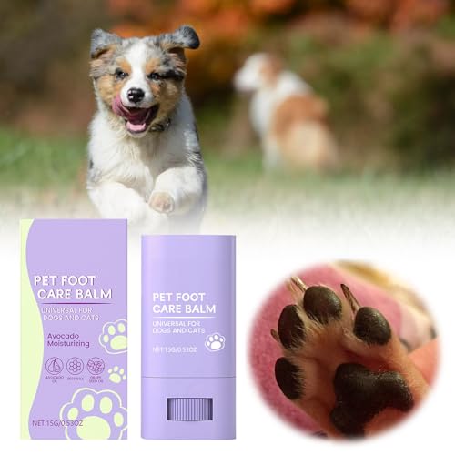 Factorys Pet Foot Care Feuchtigkeitsspendende tägliche Pflege für Hunde, Katzen Füße (Purple, 8cm) von Factorys