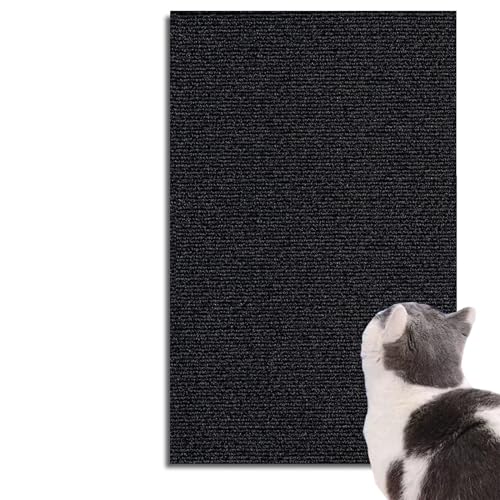 Kratzmatte Selbstkleben Kletterkatzenkratzer, Kratzmatte für Sofamöbeltüren Kratzschutz, DIY Climbing Cat Scratcher Kratzbretter Katze Wand von Factorys