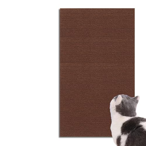 Kratzmatte Selbstkleben Kletterkatzenkratzer, Kratzmatte für Sofamöbeltüren Kratzschutz, DIY Climbing Cat Scratcher Kratzbretter Katze Wand von Factorys