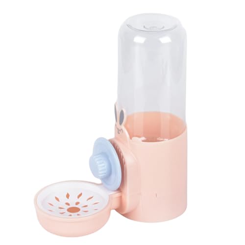 Automatischer Wasserspender für Meerschweinchen, Wasserspender für Kaninchen,500 ml Hasen-Wasserbrunnen - Hamster-Wasserspender, automatischer Haustier-Wasserspender, Haustierkäfig-Wasserspender für H von Facynde