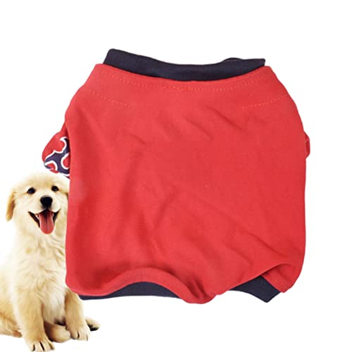 Sommerkleidung für Hunde | Atmungsaktives Hundeoutfit mit lustigen Buchstaben | Sommerkleidung für Hunde, Sweatshirt für Haustiere, Hunde, Katzen, Zubehör, 5 Stile von Facynde