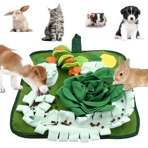 Futtermatte für Meerschweinchen, Kaninchen, Futtersuche, Schnüffelmatte für Hunde, Schnüffelmatte, Kaninchen-Spielzeug, Langeweile, Haustier-Schnüffel-Pad, Futtermatte für Kaninchen, Meerschweinchen, von Fadcaer