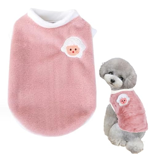 Hundepullover,Kleiner Haustierpullover Warmer Pullover Pullover Winter Welpenmantel,Fleece Pullover Weste für kleine Hunde Katze,Haustiere Welpe Muppets Chihuahua Weiche gemütliche (L) von Fadcaer