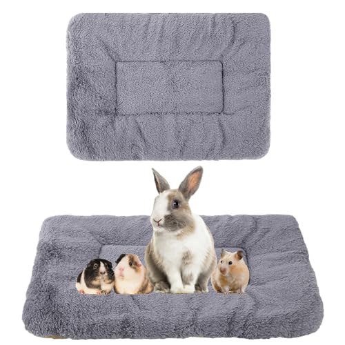 Kleintier-Plüschbett, Meerschweinchen-Plüschbett, Meerschweinchen-Decke, Meerschweinchen-Bettwäsche, Hamster-Matte, Winterdecke, warme Fleece-Schlafmatte, Kätzchen, Hasen, Chinchilla, Eichhörnchen, von Fadcaer