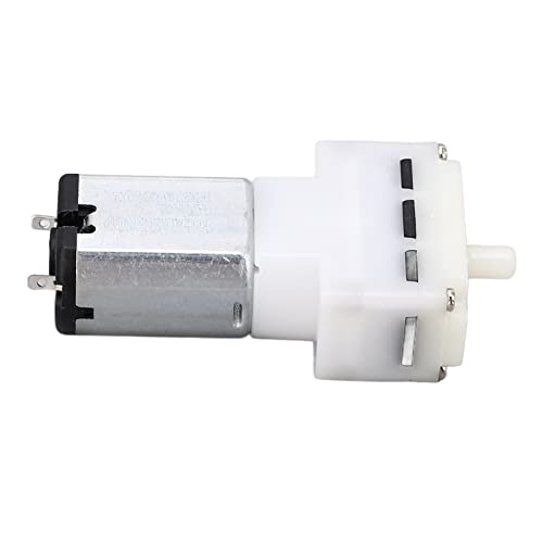 Fafeicy DC 3V Mini-Luftpumpenmotor für die Sauerstoffzirkulation Im Aquarium, Hergestellt aus Ausgezeichnetem Aluminium und Kunststoff, Ersetzt Rostigen Gleichstrommotor, für von Fafeicy