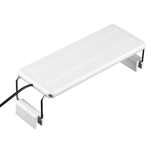 Fafeicy LED-Aquarium-Licht, Premium-Clip-On-Aquarium-Mini-Lampe Zur Schaffung eines Schönen Interesses, Geeignet für 20–30 cm Große Aquarien von Fafeicy