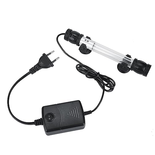 Fafeicy Licht-Sterilisator, Saubere Grüne Algenlampe, Aquarium, Wasserdicht (5W) von Fafeicy