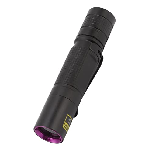 Fafeicy Schwarzlicht-Taschenlampe, 365 Nm Schwarzlicht-Taschenlampe, Tragbare Mini-Schwarzlicht-LED-Stiftleuchten für die Urinerkennung von Haustieren, Trockene Handtaschenlampen von Fafeicy