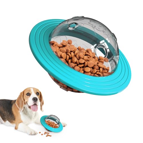 Famini Futterball für Hunde, Rolling Feeder Hundespielzeug, Hundespielzeug Intelligenz Ball, Haustier Langsamfütterer für Gastrointestinale Pflege, Hundeball für Kleine Große Hunde von Famini