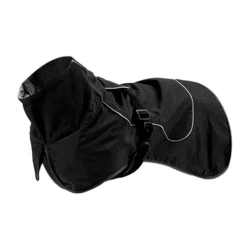 Fangxuee Reflektierende, wasserdichte Hundejacke mit Fleecefutter - Warme Oberbekleidung für Haustiere bei Kaltem Wetter, Ideal für Outdoor-Aktivitäten von Fangxuee