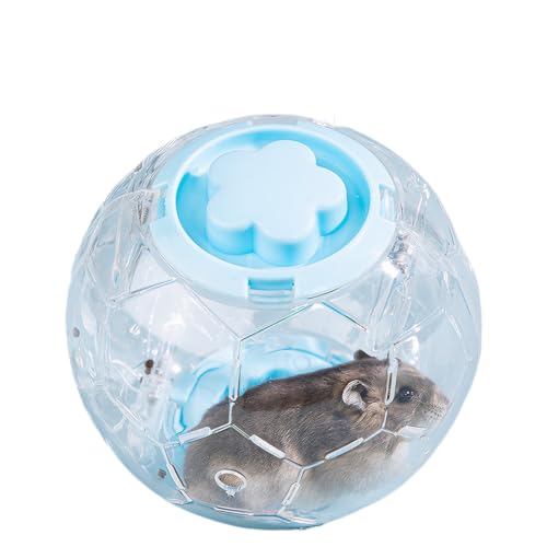 Fanlahmtasy Hamsterball - 15.0 cm Zwerghamsterball mit Fußball-Design, spannendes Hamsterspielzeug für Ihre kleinen Haustiere (15 cm) von Fanlahmtasy