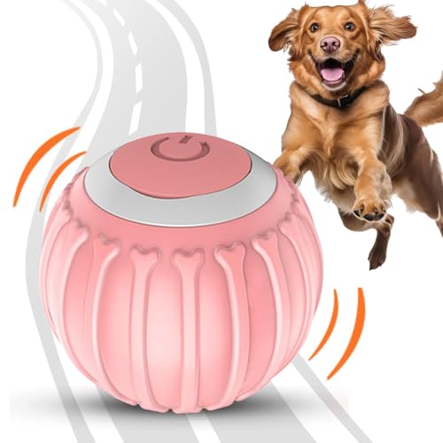 Fanysdsi Beweglicher Ball-Hundespielzeug, Beweglicher Ball für Hunde,Aktive Bewegung, interaktives, hüpfendes, bewegliches Hundespielzeug | Automatisch beweglicher, Springender, rotierender Ball, von Fanysdsi