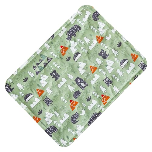 Fanysdsi Kühlkissen für Hunde,Hundekühlkissen | Wiederverwendbare Gel-Kühlmatte für Hunde, selbstkühlende Matte | Rectangula Cooling Dog Pad Kühlende Haustiermatte für Zuhause, Reisen, Camping von Fanysdsi