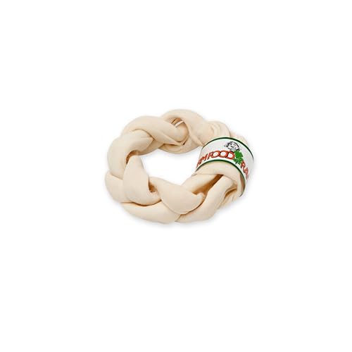 Farm Food Rawhide Dental Braided Donut - Small (± 13 cm) von Farm Food He