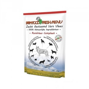 Farm Food Fresh Menu Rindfleisch Nassfutter Hund (Beutel 300 g) 12 x 300 g von Farm Food