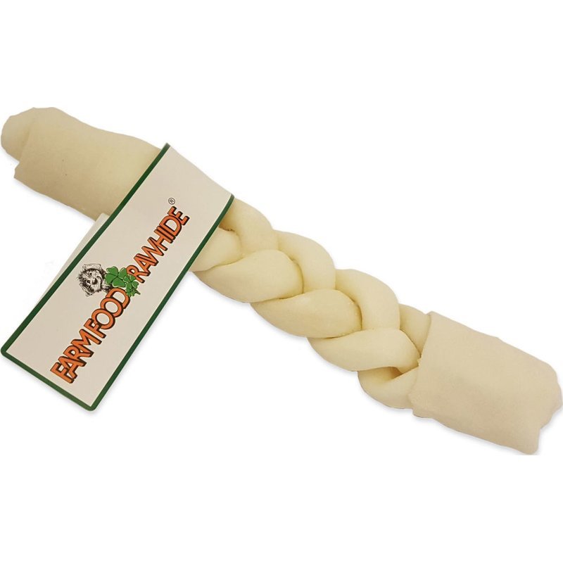 Farm Food Rawhide Dental Braided Stick M - 20 cm von Farm Food