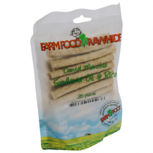 Farm Food Rawhide Dental Munchie Natural - 35 stück 1 Tasche von Farm Food