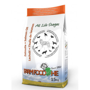 Farmfood HE mit Schottisches Lachsöl Hundefutter 15 kg von Farm Food