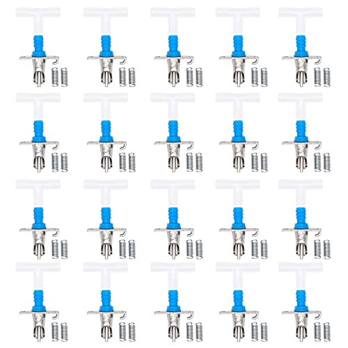 20 Stück Kaninchentränke Automatischer Wassernippel Tränken Kaninchen Hasen Meerschweinchen Frettchen Mäuse von Farm & Ranch