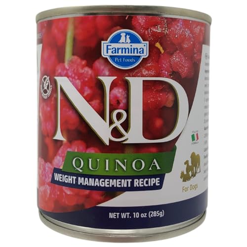 FARMINA ND Dog Quinoa Weight Management Box, 6 x 285 g von Farmina Pet Foods