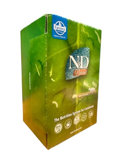 Farmina, N&D Natural Thunfisch & Lachs, feuchte Katze, 24 x 70 g von Farmina Pet Foods