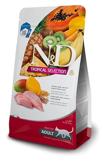 Farmina, N&D Tropical Selection, Huhn & tropische Früchte, Adult Katze, 300 g von Farmina Pet Foods