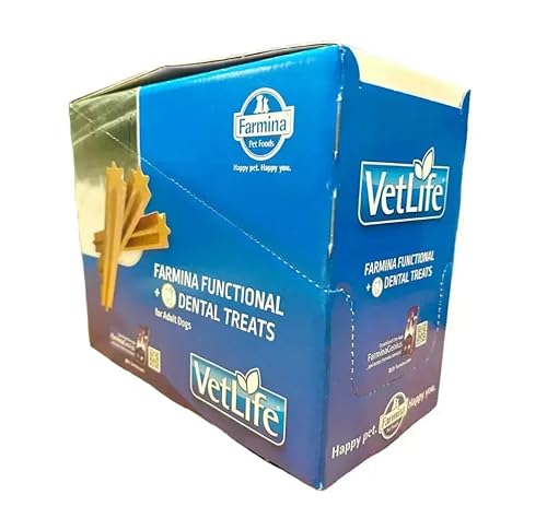 Farmina VET LIFE Treat Hypoallergenic Fish Potato, ausgewachsener Hund, Karton 15 Stück von Farmina Pet Foods