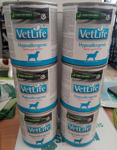 Farmina - Vet Life Feuchte Hund Hypoallergenic Ente 300 g Set 6 Stück von Farmina Pet Foods