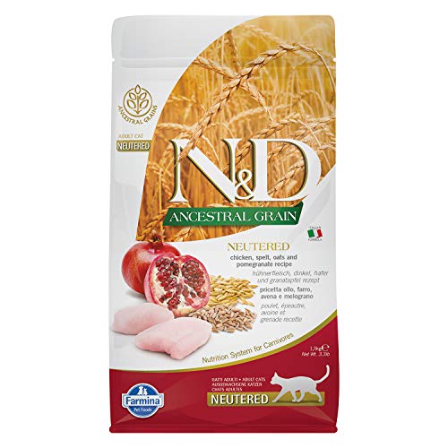FARMINA N&D ANCESTRAL Grain CAT NEUTERED - Chicken Adult 1.5kg von Farmina