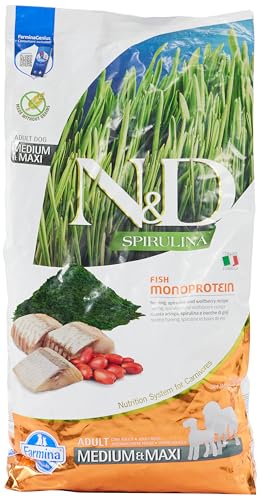 FARMINA ND Dog Spirilin Medium Maxi Hering, 7 kg von Farmina